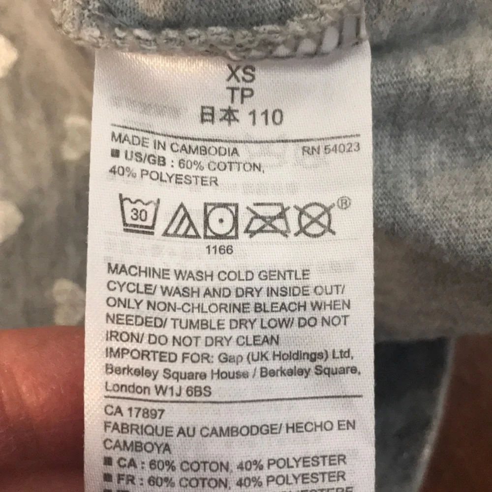 Gap Kids Sleeveless Dress with Metallic Hearts